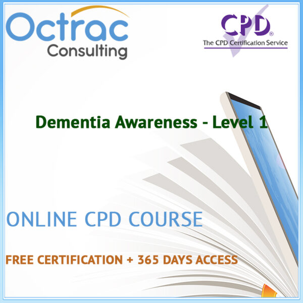 Dementia Awareness - Level 1 - Online CPD Course
