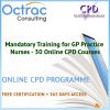 Mandatory Training for GP Practice Nurses - 30 Online CPD Courses