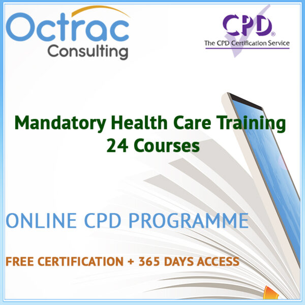 Mandatory Health Care Training - 24 CPD Courses