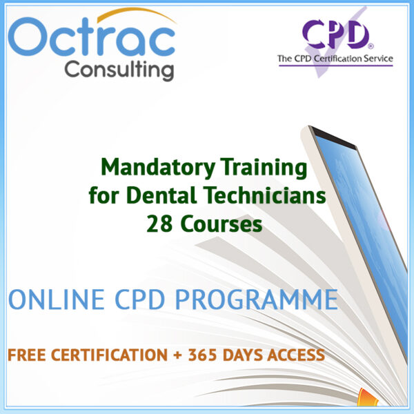 Mandatory Training for Dental Technicians 28 Courses