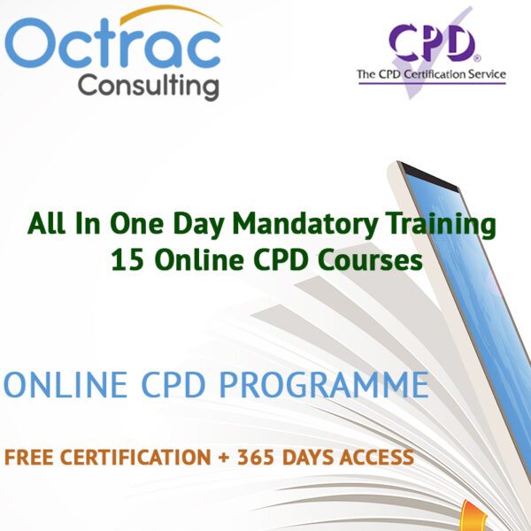 All In One Day Mandatory Training – 15 Online CPD Courses